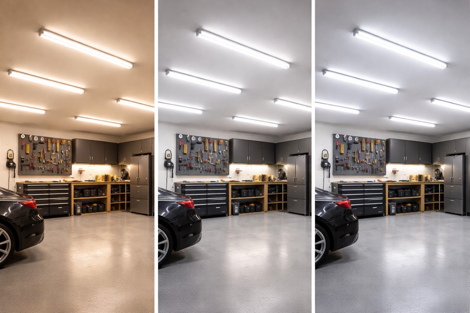 Barwa światła do garażu