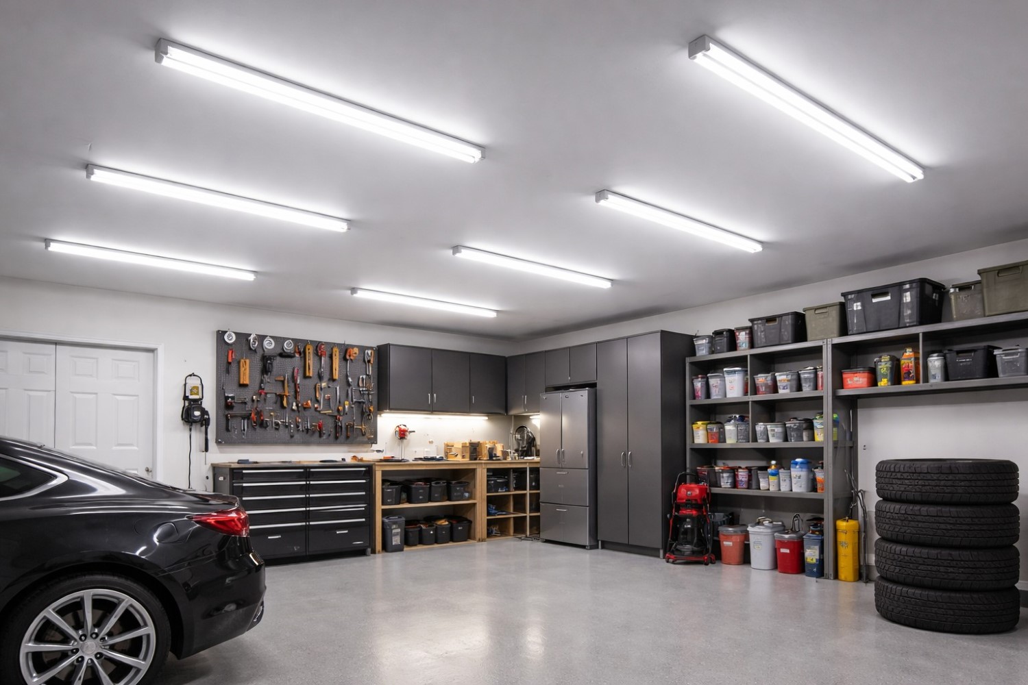 Jak zrobić oświetlenie w garażu