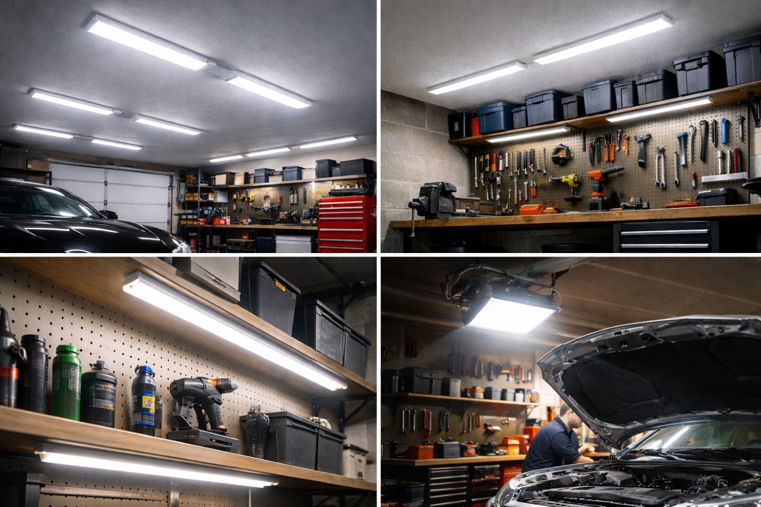 Najlepsze lampy do garażu