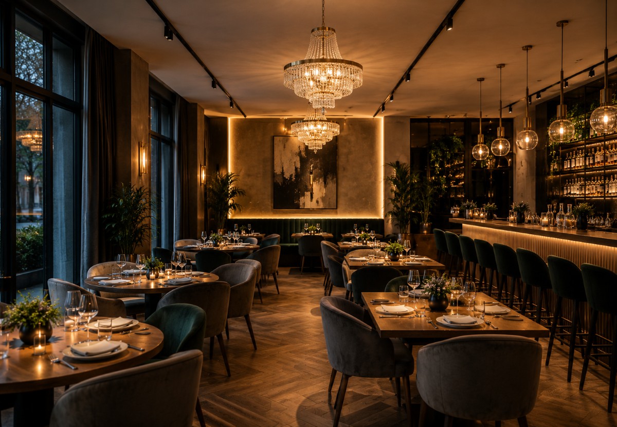 Oświetlenie restauracyjne