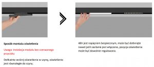 Sposób montażu oświetlenia szynowego