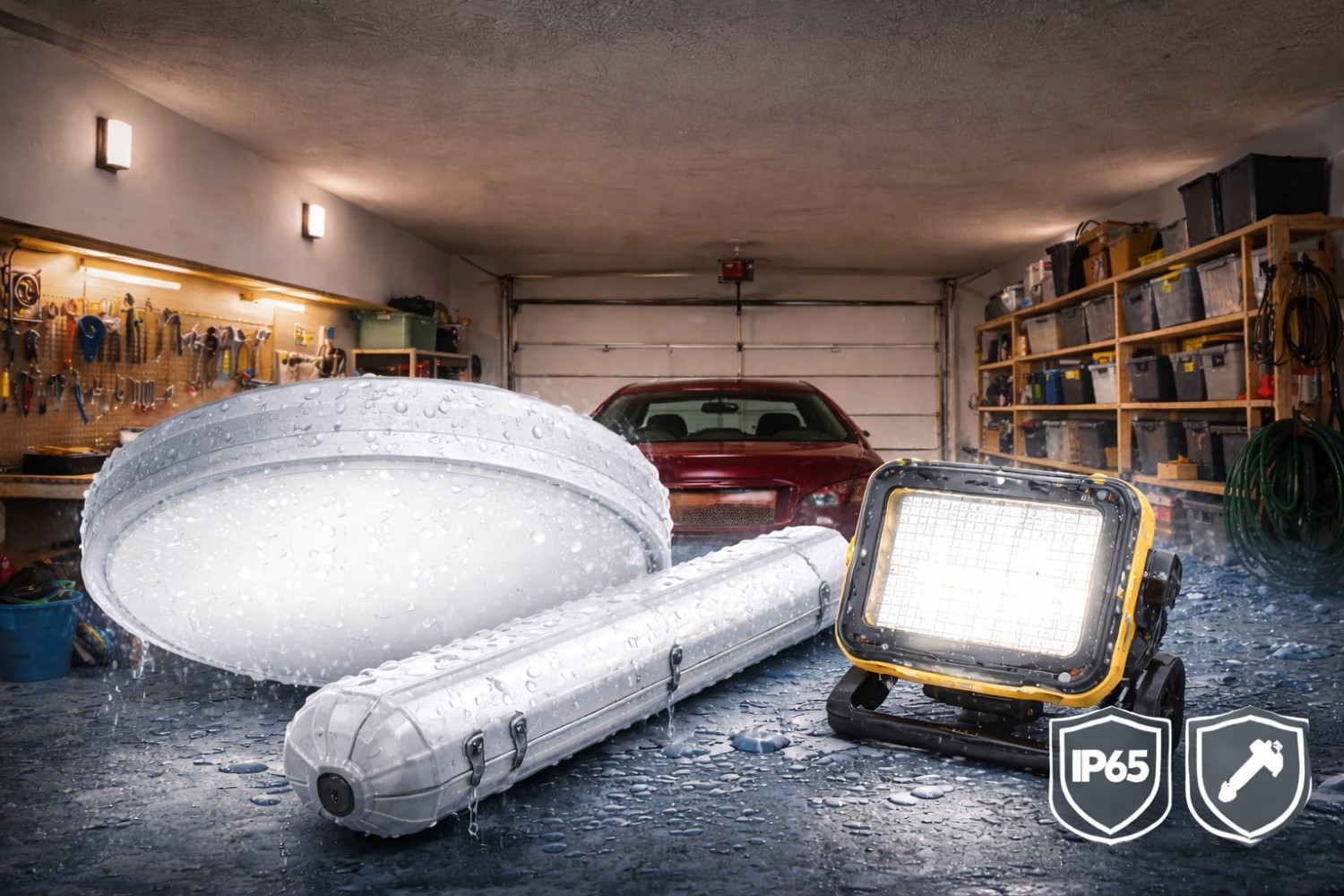 Oprawy oświetleniowe do garażu