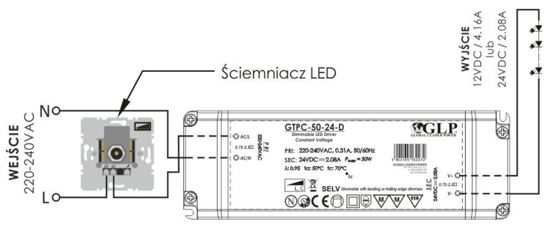 GTPC-50-D podłączenie