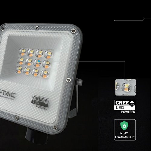 Naświetlacz LED CREE PRO 6Y 10W 730lm 3CCT