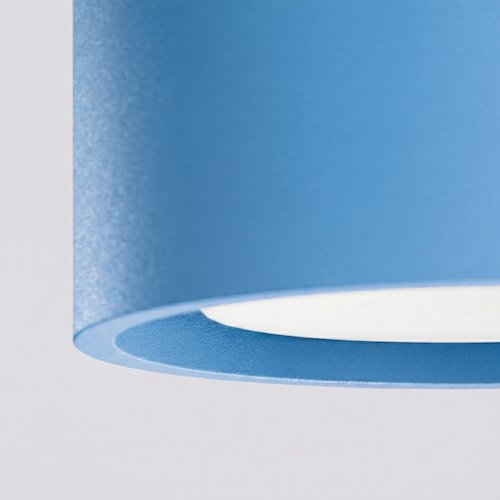Lampa sufitowa potrójna tuba Modo 3xGx53 błękitna