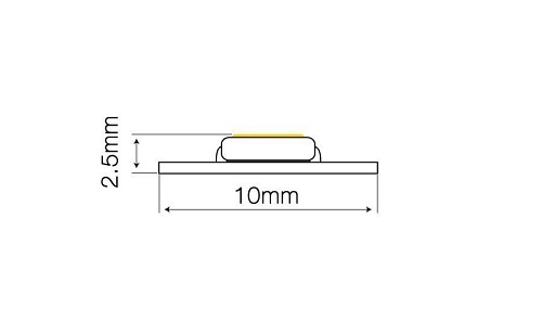 Taśma LED line SPOTLESS 1500 SMD 2216 12V biała ciepła 2700-2868K 5 metrów