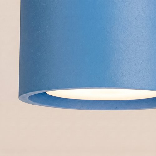 Lampa sufitowa tuba Modo 1xGx53 błękitna
