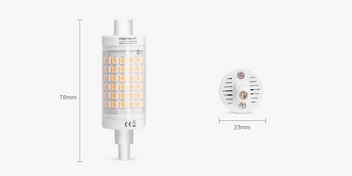 żarnik LED r7s 118mm 7W zimna