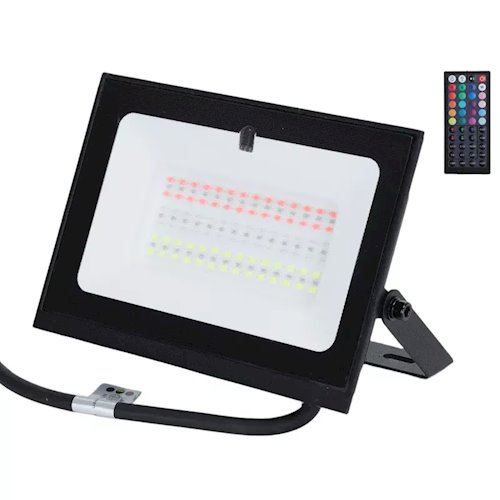 Halogen / naświetlacz LED 10W 850lm SMD IP65 szary - biała dzienna