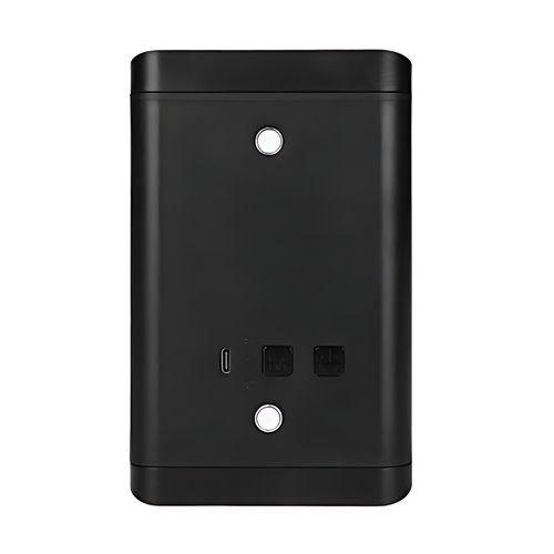 Kinkiet dwustronny z akumulatorem USB na magnes 3CCT 2,5W czarny