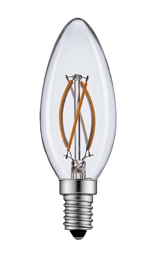 Żarówka LED filament maly gwint