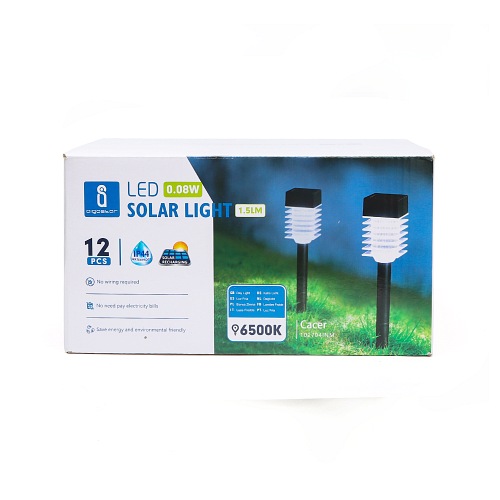 Lampa solarna ogrodowa LIGHT01 0,08W 6500K