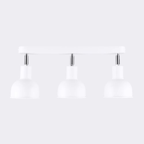 Lampa sufitowa z reflektorami Elba 3xE27 biała