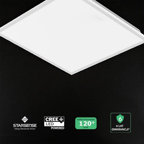 Panel LED 60x60 CREE 6Y Backlight 40W 4800lm 4000K