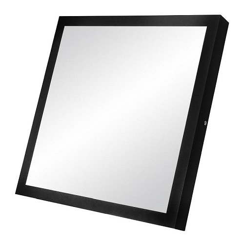 Panel LED natynkowy 40x40cm Czarny 36W - Biała Zimna