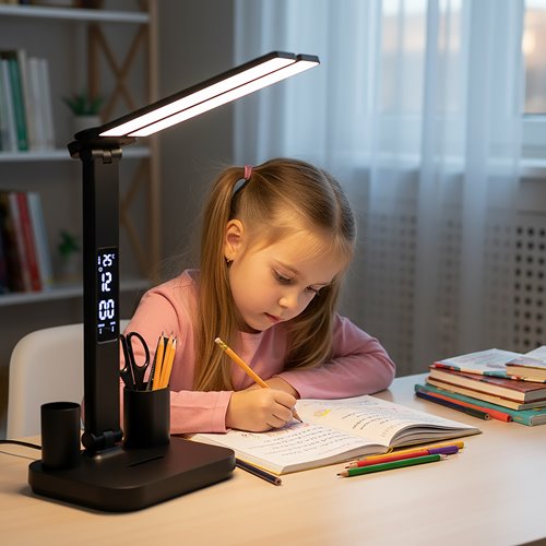 Lampka biurkowa LED Noblite Duo 5W 3CCT czarna