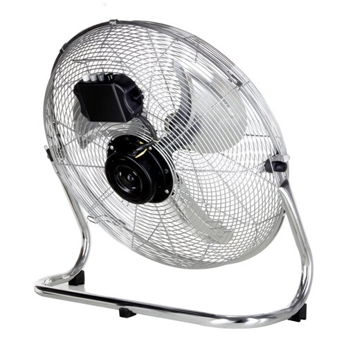 Wentylator podłogowy Wiatrak 100W 46cm chrom