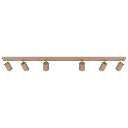 Listwa sufitowa 120cm z reflektorami Bueno 6xGU10 beżowa
