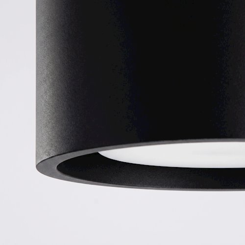 Lampa sufitowa tuba Modo 1xGx53 czarna