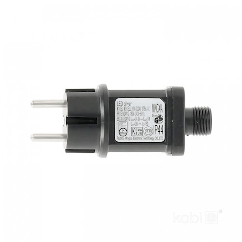 Zasilacz wtyczkowy do girland LED 9W 24V