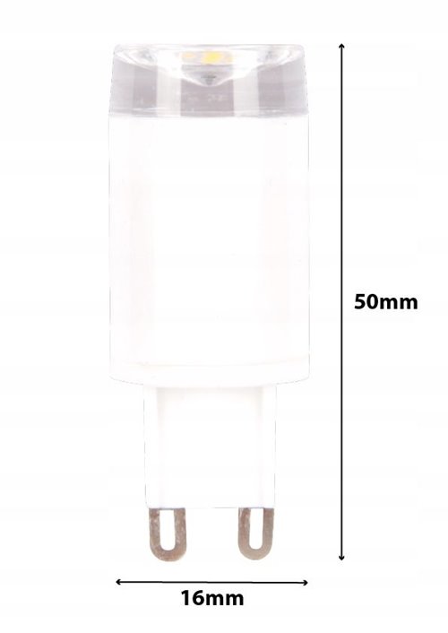 Żarówka LED G9 3W z soczewką 285lm ciepła