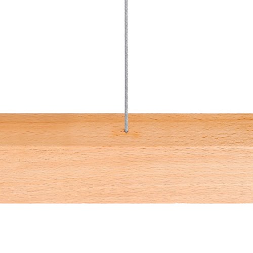 Lampa liniowa wisząca Fresto 24W drewniana 90cm 4000K