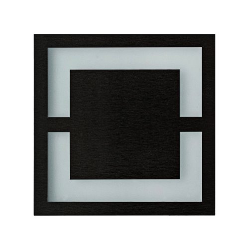 Oprawa schodowa QUADRO czarna 230V Neutralna 3000K