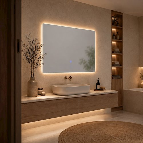 Lustro z oświetleniem LED 60x80cm Wonder 20W 3CCT