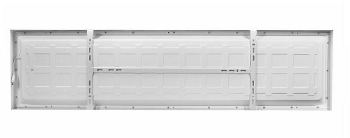 Panel LED natynkowy 120x30 Biały 60W - Biała Ciepła