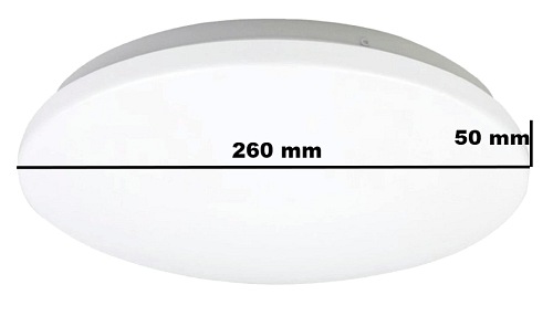 Plafon LED ORLANDO 12W IP44 4000K