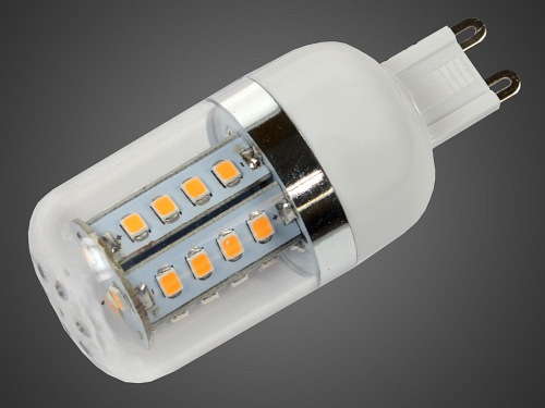 Żarówka LED G9 3,5W 230V  27 x SMD2835 - biała ciepła