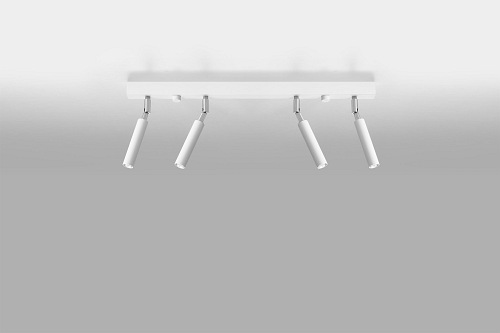 Lampa sufitowa 4 reflektory EYETECH 4xG9 biała