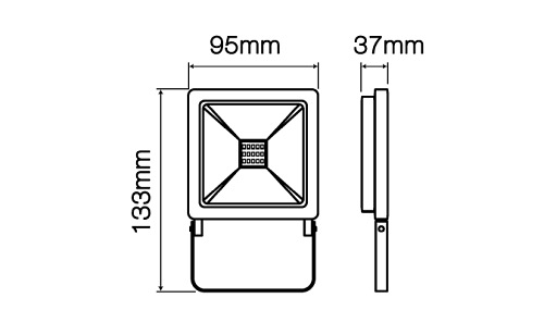 Naświetlacz LED Photon 10W Barwa Zimna