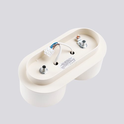 Lampa sufitowa podwójna tuba Modo 2xGx53 beżowa