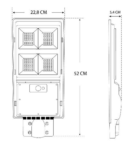 lampa uliczna led solarna