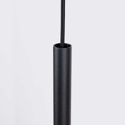 Lampa wisząca filcowa Feltro 1xG9 czarno-granatowa