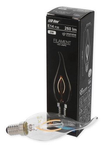 Żarówka LED filament maly gwint