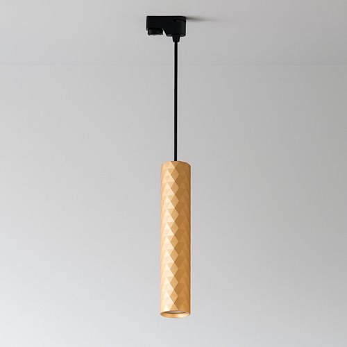 Lampa wisząca szynowa 1-fazowa GU10 Glamour 29cm złota