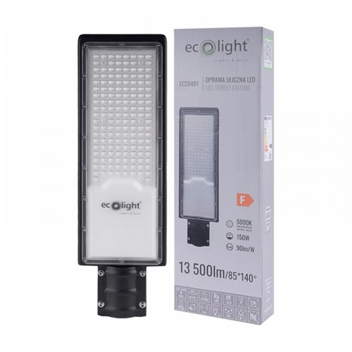 Lampa uliczna LED 150W Square 13500lm 5000K