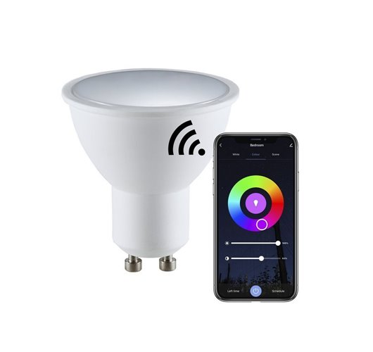 Żarówka LED GU10 Tuya Smart 5,5W 120st RGBW 2700-6500K 400lm