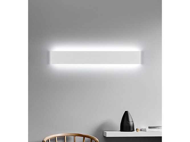 Kinkiet liniowy LED Moris 20W 61cm Biały - barwa neutralna