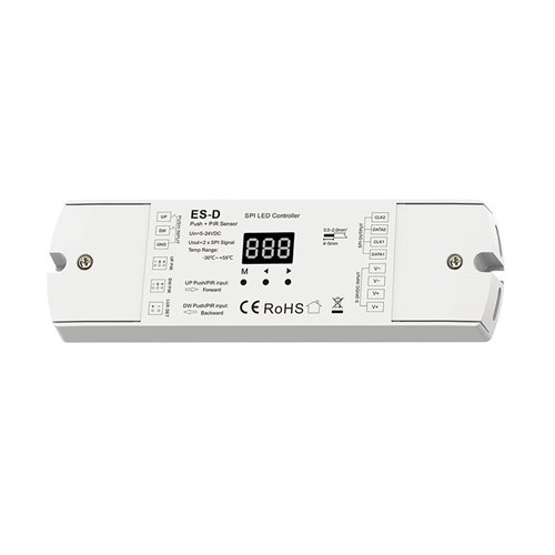 Sterownik LED schodowy Digital ES-D z czujnikami ruchu