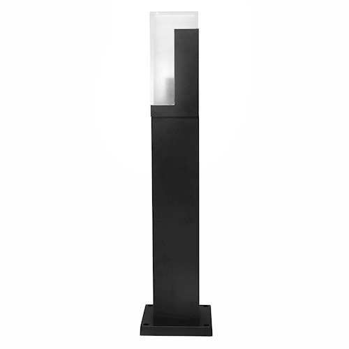 Słupek ogrodowy LED E27 60cm Avia czarny