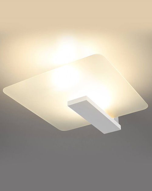 Lampa sufitowa nowoczesna LAPPO 2xE27 Biała