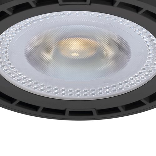 Żarówka LED AR111 GU10 6W 3000K 40st. Czarna