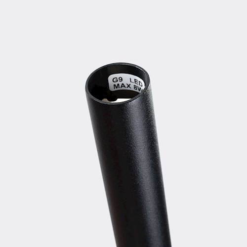 Lampa wisząca potrójna Bliss 3xG9 okrągła czarna