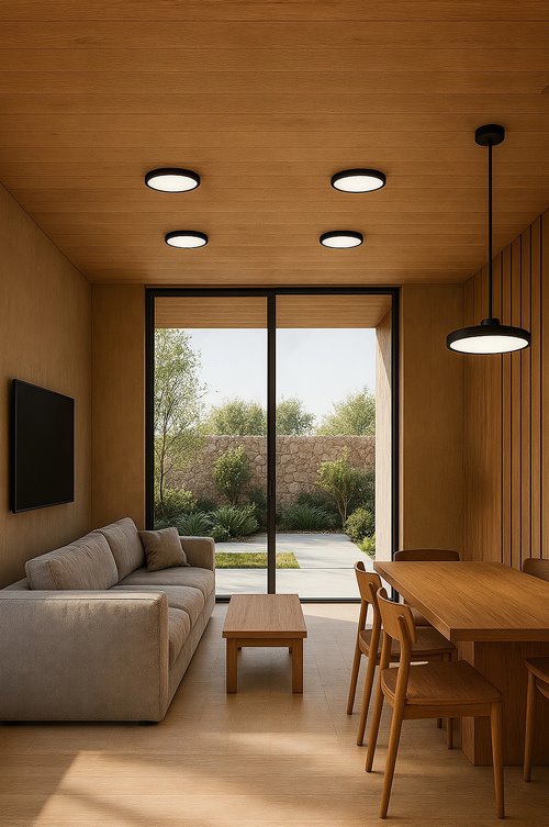 Panel LED trzy tryby swiecenia
