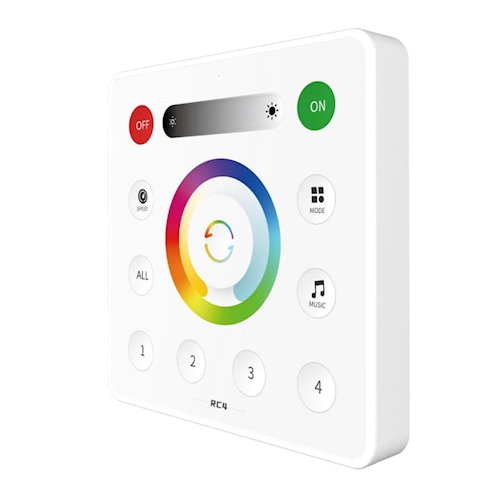 Kontroler do LED cyfrowych RGB-RGBW-RGB+CCT - 4 strefy