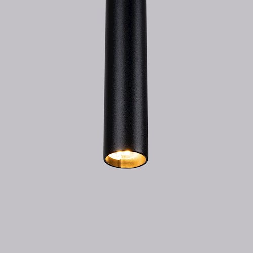 Lampa wisząca pojedyncza Bliss 1xG9 czarna