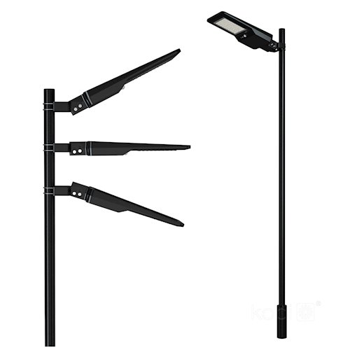Lampa uliczna solarna z czujnikiem Street 40W 6000lm CCT